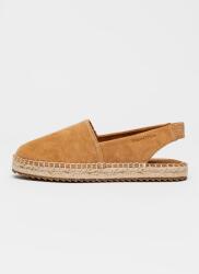 Marc O'Polo Marc O'Polo, Sarokpántos bőr espadrilles, Karamellbarna, 40 (603-15613803-305-720-40)