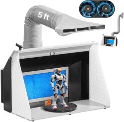 VEVOR Cabina de vopsire VEVOR AH-311, 9.2 mmin, 3 LED-uri, design portabil (AH-311)