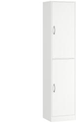 HOMCOM Bibliotecă Înaltă 180 cm, Raft Modern cu 5 Niveluri Reglabile, Mobilier Independent pentru Living, Dormitor, Birou, Alb | Aosom Romania (836-703V90WT) Biblioteca