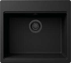 Elleci - Egy medencés gránit mosogatótálca Time 105 G40 Nero fekete tartozékokkal - LG210540BKM (Elle-LG210540BKM)
