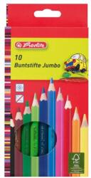 Herlitz 10795276 Vastag lakkozott 10db-os vegyes színű színes ceruza (10795276)