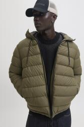 Jack & Jones Jack & Jones, Kapucnis steppelt dzseki, Khaki, M (12285924-GRAPE-LEAF-M)