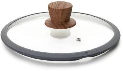 LACOR Capac de sticla Lacor 27924, diametru 24 cm, cristal, gri (Lacor_27924)