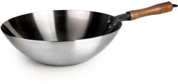 ibili Wok IBILI Karbonsteel, 32 cm, din otel carbon, inductie, ecologic (409732)