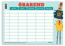  Órarend pd 165x117 mm Monsters 2026