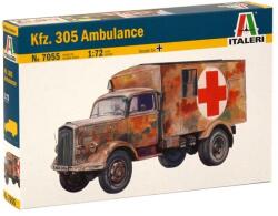 Italeri Model de ansamblu militar - Ambulanță Opel KFZ. 305 (KFZ. 305 OPEL AMBULANCE) (ITA7055)