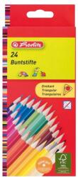 Herlitz 10412039 Trio lakkozott 24db-os vegyes színű színes ceruza (10412039)