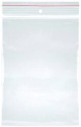 Office Products Pungi plastic cu fermoar pt sigilare, 150x300mm, 40microni, 100buc/set, Office Products-transparente (OF-15074815-90)