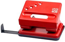 ICO Perforator SAX 408 2 găuri metal 30 foi roșu 7310002002 (7310002002)