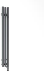 Oltens Stang calorifer electric cu încălzitor 120x15 cm grafit 55131400 (55131400)