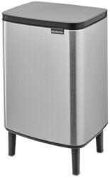 Brabantia Cos de gunoi Brabantia Bo Small Hi 1006650, 12 l, Deschidere lina si silentioasa, Baza antiderapanta, Rezistent la amprente, Inox (1006650) Cos de gunoi