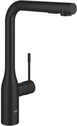 GROHE Essence New baterie bucătărie pe picior negru 302702430 (302702430)