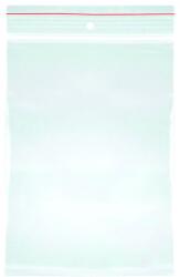 Office Products Pungi plastic cu fermoar pt sigilare, 40x 60mm, 40microni, 100buc/set, Office Products-transparente (OF-15071415-90) - forit