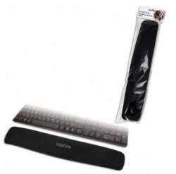 LogiLink Keyboard Pad, black ID0044, Nylon, Polyurethane, Silicone, Black, 310 g