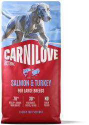 CARNILOVE 12kg Carnilove Active Maxi lazac & pulyka száraz kutyatáp