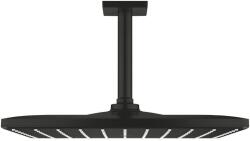 GROHE Rainshower Mono fejzuhany karral 31x31 cm négyzet fekete 265662430 (265662430)