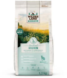  Wildes Land 2x1, 2kg Wildes Land Cat Sterilised csirke száraz macskatáp