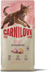 CARNILOVE 6kg Carnilove True Fresh Adult Sterilised pulyka száraz macskatáp
