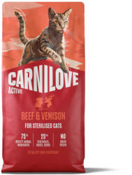 CARNILOVE 6kg Carnilove Active Adult Sterilised marha & vad száraz macskatáp