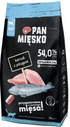 Pan Mięsko PAN MIĘSKO Csirke pisztránggal S 1, 6 kg macskáknak