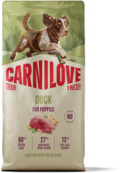 CARNILOVE 12kg Carnilove True Fresh Puppy kacsa száraz kutytatáp