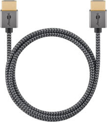 Goobay 75758 HDMI kábel 2 M HDMI A-típus (Standard) Szürke (75758)