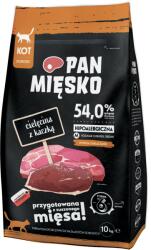 Pan Mięsko PAN MIĘSKO Borjúhús kacsával, M méret, 10 kg, macskáknak