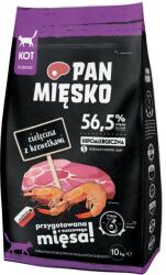 Pan Mięsko PAN MIĘSKO Borjúhús garnélarákkal S 10 kg macskáknak