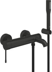 GROHE Essence New kád és zuhany csaptelep süllyesztett fekete 336282431 (336282431)