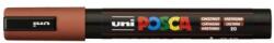 uni Marker decorativ, 1, 8-2, 5 mm, UNI "Posca PC-5M", maro castaniu