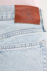 Calvin Klein Jeans къс панталон дамски от деним (LV047F673G)