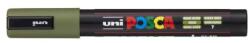 uni Marker decorativ, 1, 8-2, 5 mm, UNI "Posca PC-5M", kaki