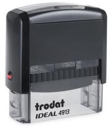 Trodat Ștampilă TRODAT „Ideal 4913, corp negru, cu tampon negru