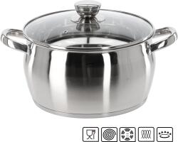 Chomik Oală din inox cu capac, 5 L, 24 cm, Belly *3394 (CH-KIR3394)