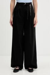 HUGO pantaloni straight pentru femei. din bumbac Henesa-2-W PPY2-SPD0YZ_99X (50557331)