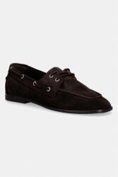 Gant mocasini pentru femei, din piele întoarsă Gimble PPY2-OBD127_89X (32531288.G46)