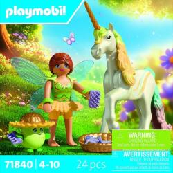 Playmobil Colecționabilă Unicorn Floare Curcubeu cu Zână Figurina