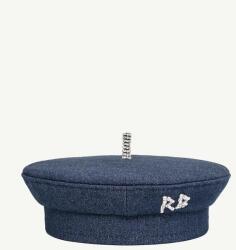 Ruslan Baginskiy beretă pentru femei, din denim 99KK-CAD0PD_55X (BRT077.C.JNS.DMD)