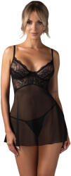Obsessive Perisia Babydoll & Thong Black XL/XXL