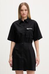 Karl Lagerfeld Jeans rochie tip cămașă din bumbac PPY2-SUD1KT_99X (B2W13035)