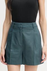 Calvin Klein Jeans pantaloni scurți pentru femei, cu amestec de in PPY2-SZD0BI_69M (LV047F632G)