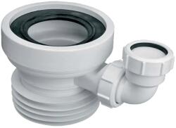 McAlpine Racord WC McALPINE DN100 cu conectare suplimentara-O 100mm + DN100, L110 mm (MCA.WC-CON1D)