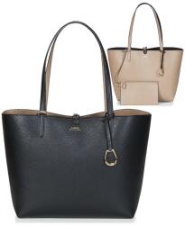 Ralph Lauren Sacoșe shopping și Genti shopping Femei MERRIMACK REVERSIBLE TOTE MEDIUM Lauren Ralph Lauren Negru Unic