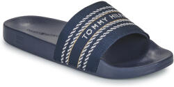 Tommy Hilfiger Papuci de vară Femei TOMMY WEBBING SLIDE Tommy Hilfiger Albastru 39