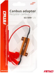 AMIO CANBUS ellenállás - 6OHM, 50W