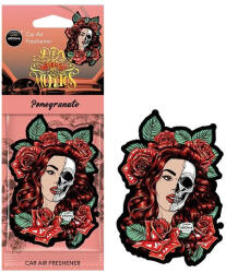 Aroma Car Día de los Muertos illatosító - Pomegranate
