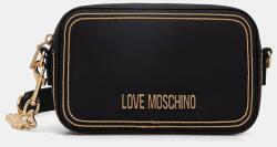 Love Moschino keresztpántos táska női műbőr - fekete Univerzális méret - answear - 48 990 Ft