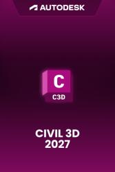 Autodesk CIVIL 3D 2027 (1 - 3 éves) (Windows/MacOS)