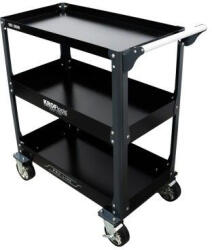 KROFTOOLS Polcos nagy teherbírású szerelőkocsi 300 kg-os, 3 polcos "PROLINE" (8696) (K-8696)