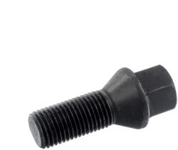 Invento Șuruburi M12x1, 25, filet 30mm, scaun conic, K 17 negru (561-5069)